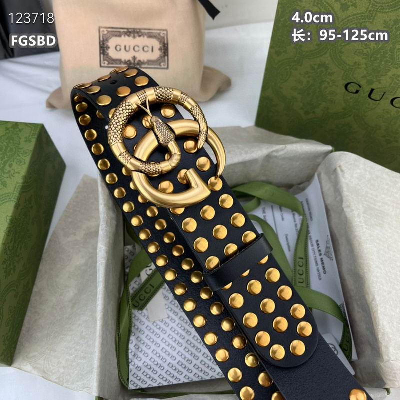 Gucci belt 40mmX95-125cm 8L (535)