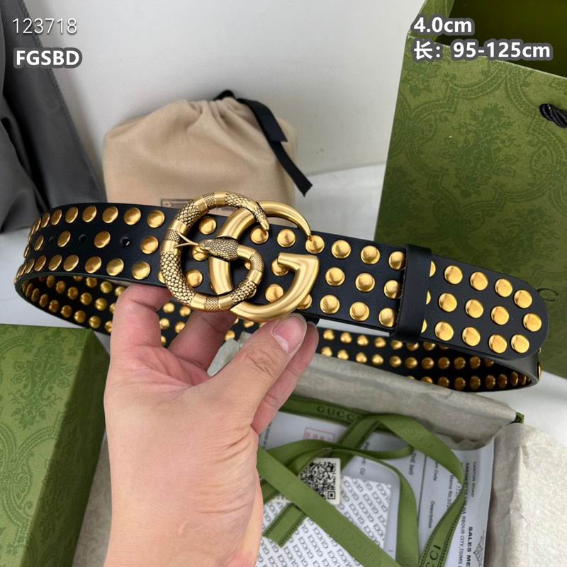 Gucci belt 40mmX95-125cm 8L (536)