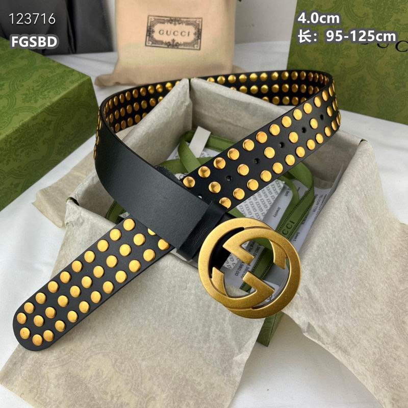 Gucci belt 40mmX95-125cm 8L (537)