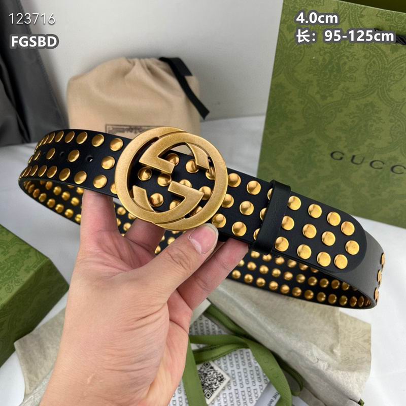 Gucci belt 40mmX95-125cm 8L (538)