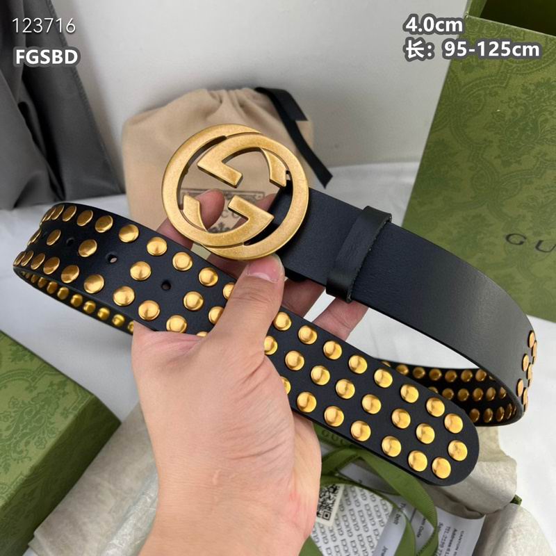 Gucci belt 40mmX95-125cm 8L (540)