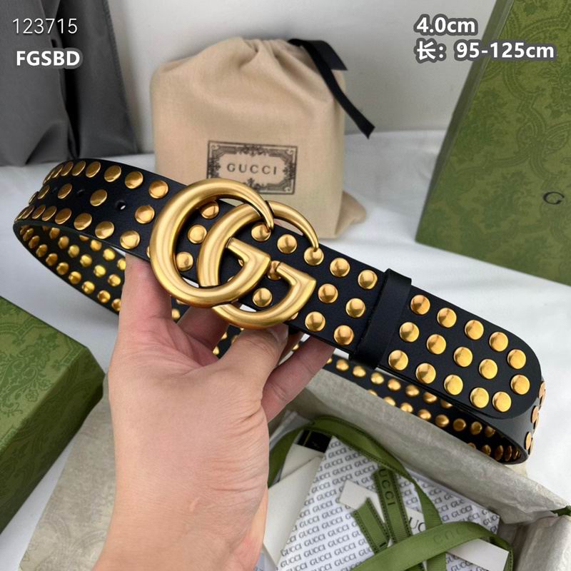 Gucci belt 40mmX95-125cm 8L (542)