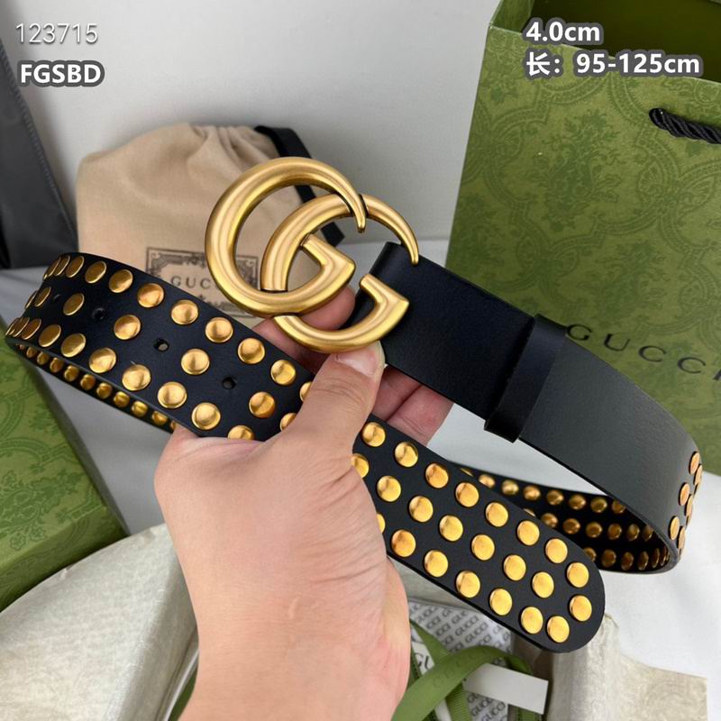 Gucci belt 40mmX95-125cm 8L (544)