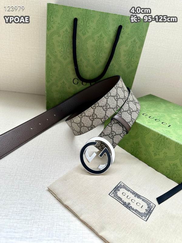 Gucci belt 40mmX95-125cm 8L (557)