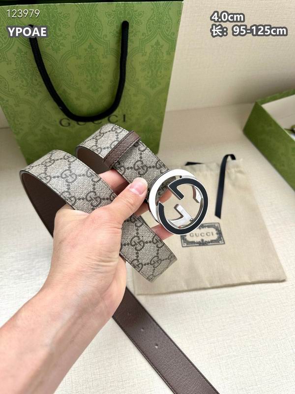 Gucci belt 40mmX95-125cm 8L (558)