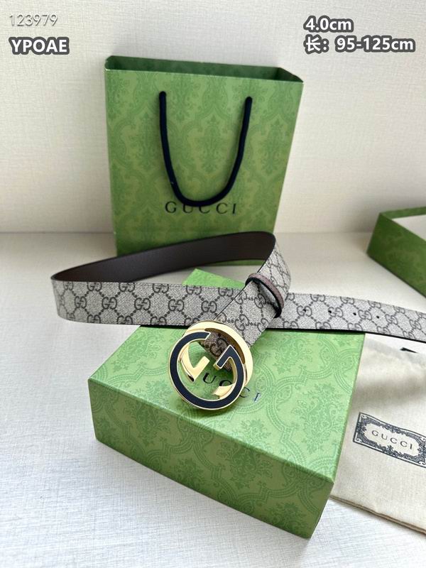 Gucci belt 40mmX95-125cm 8L (561)