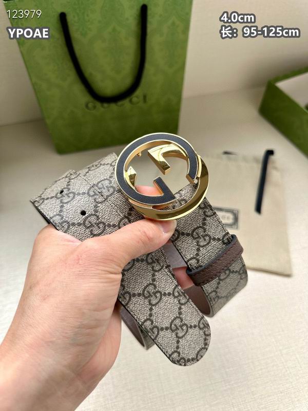 Gucci belt 40mmX95-125cm 8L (562)