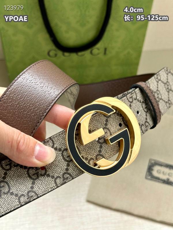 Gucci belt 40mmX95-125cm 8L (563)
