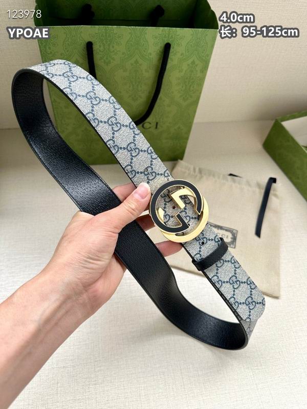 Gucci belt 40mmX95-125cm 8L (567)