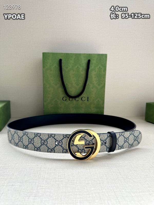 Gucci belt 40mmX95-125cm 8L (568)