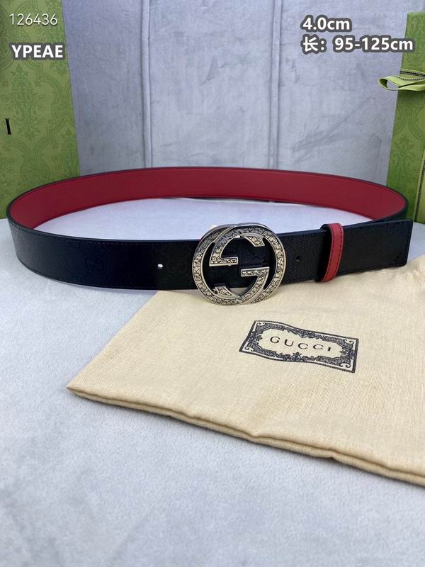 Gucci belt 40mmX95-125cm 8L (57)