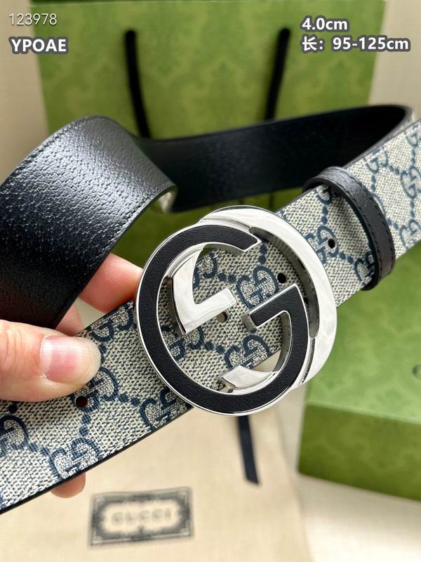 Gucci belt 40mmX95-125cm 8L (571)