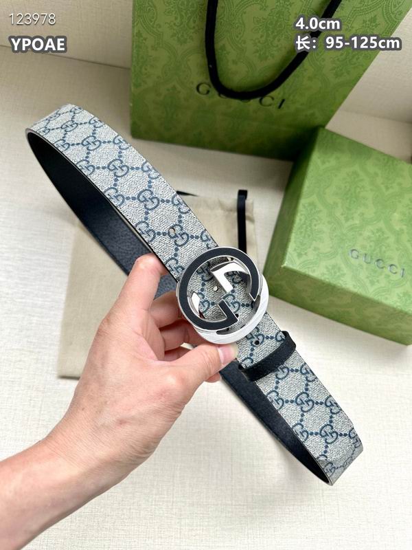 Gucci belt 40mmX95-125cm 8L (572)