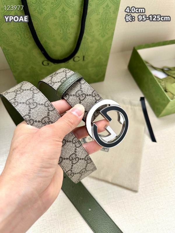 Gucci belt 40mmX95-125cm 8L (574)