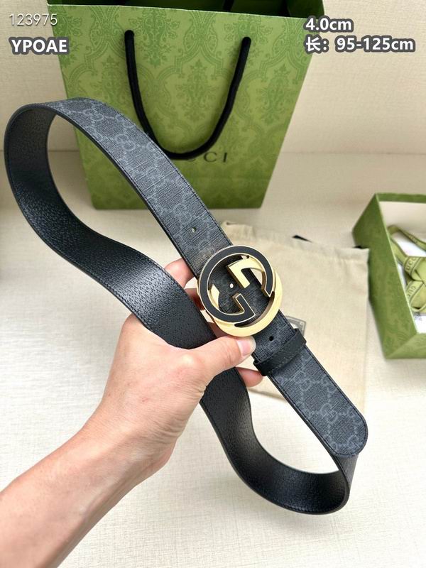 Gucci belt 40mmX95-125cm 8L (583)