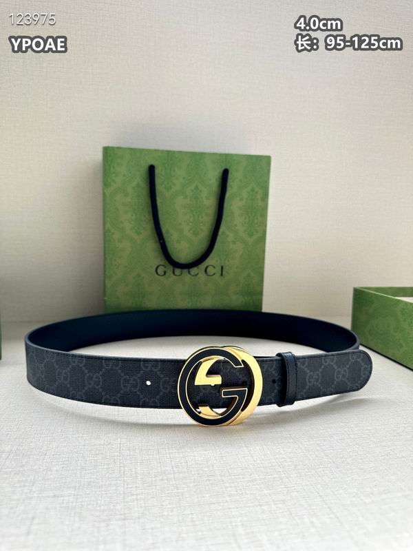 Gucci belt 40mmX95-125cm 8L (584)