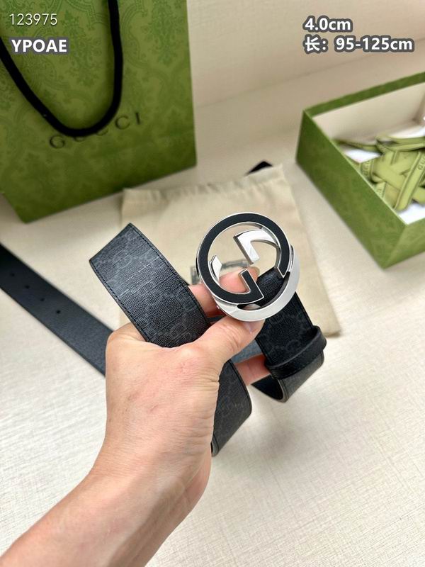 Gucci belt 40mmX95-125cm 8L (586)