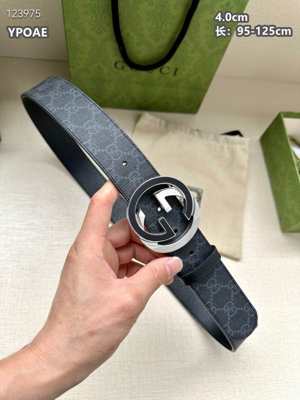 Gucci belt 40mmX95-125cm 8L (588)