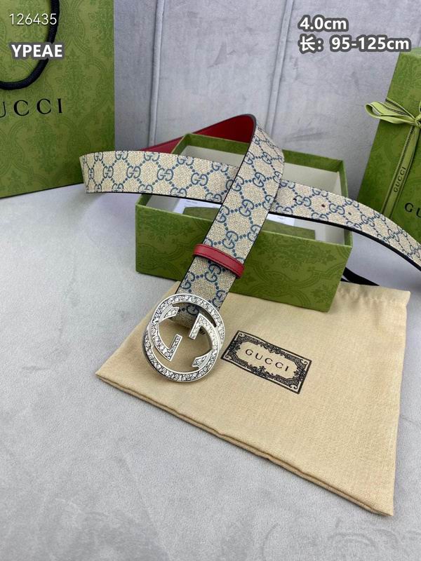 Gucci belt 40mmX95-125cm 8L (59)