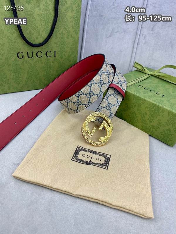 Gucci belt 40mmX95-125cm 8L (62)