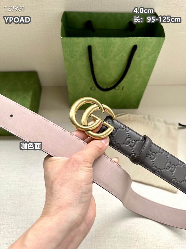 Gucci belt 40mmX95-125cm 8L (622)