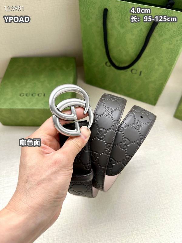 Gucci belt 40mmX95-125cm 8L (624)