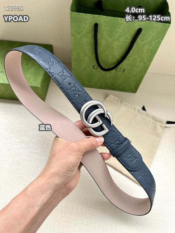 Gucci belt 40mmX95-125cm 8L (630)