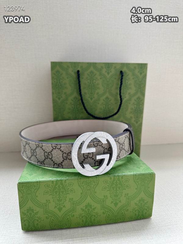Gucci belt 40mmX95-125cm 8L (639)