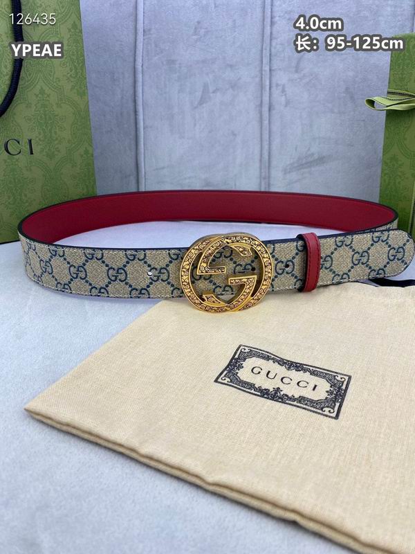 Gucci belt 40mmX95-125cm 8L (64)