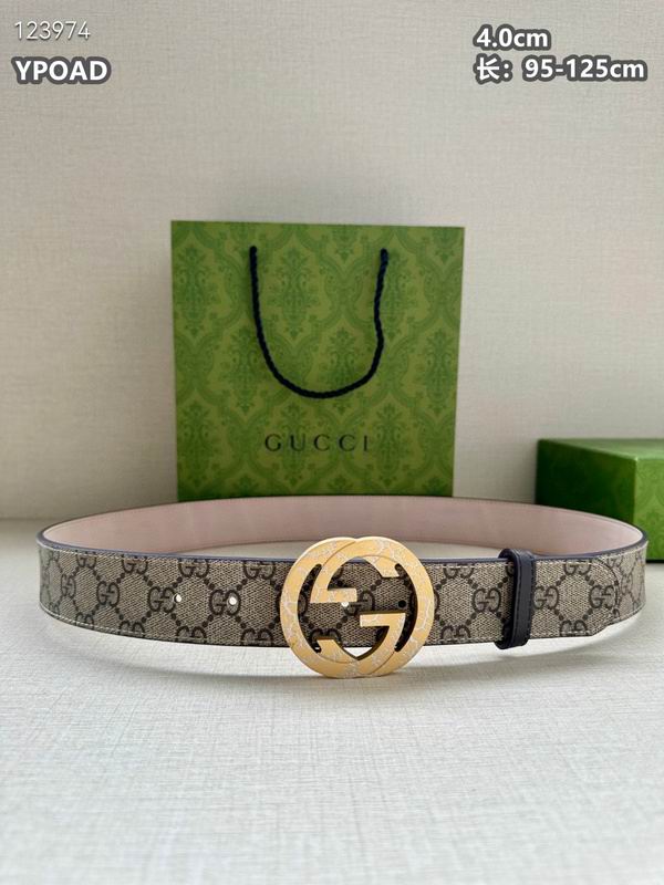 Gucci belt 40mmX95-125cm 8L (643)