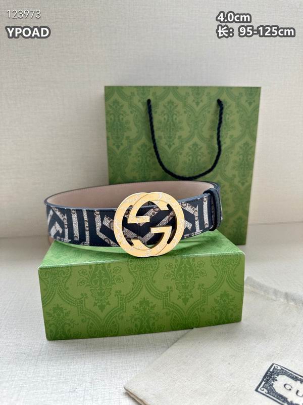 Gucci belt 40mmX95-125cm 8L (648)