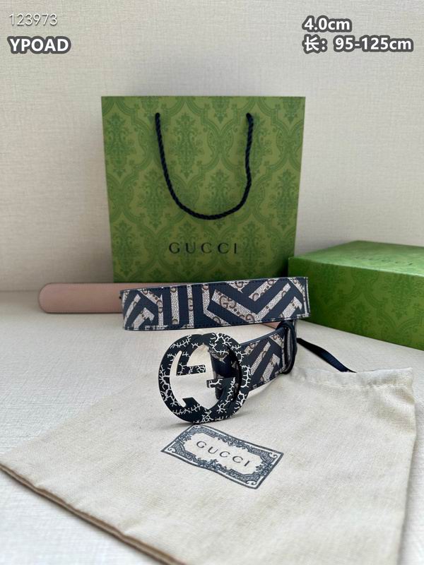 Gucci belt 40mmX95-125cm 8L (651)