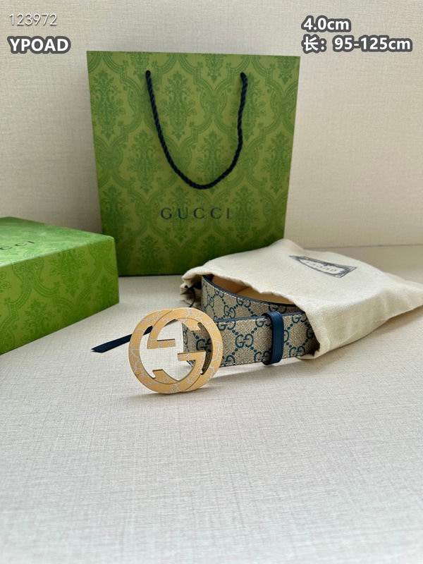 Gucci belt 40mmX95-125cm 8L (653)