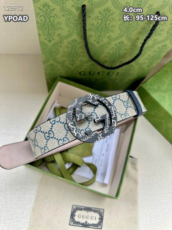 Gucci belt 40mmX95-125cm 8L (656)