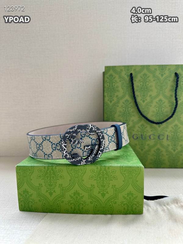 Gucci belt 40mmX95-125cm 8L (657)