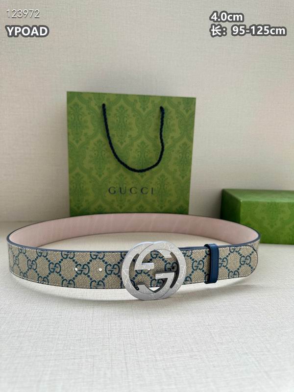 Gucci belt 40mmX95-125cm 8L (661)
