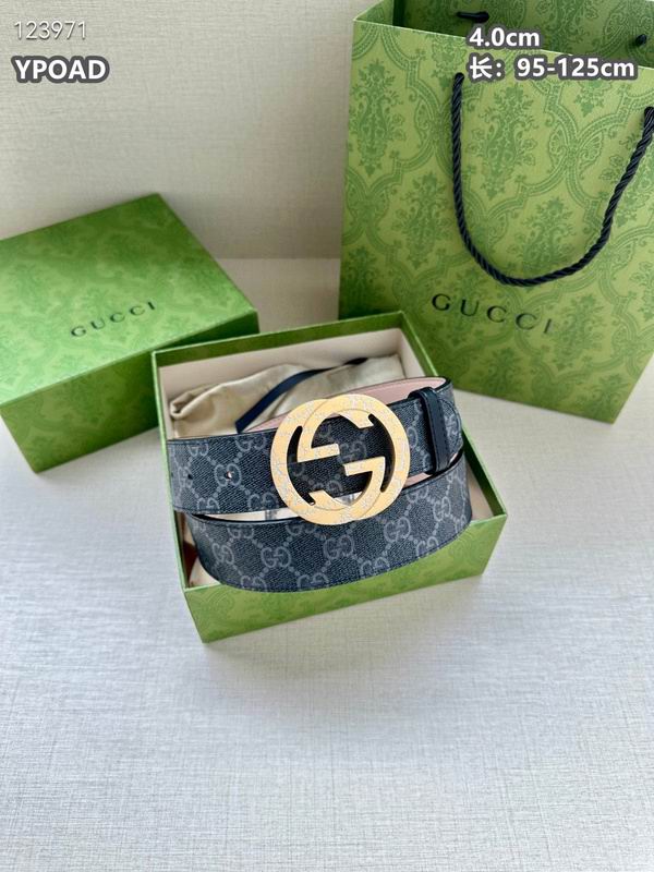 Gucci belt 40mmX95-125cm 8L (662)