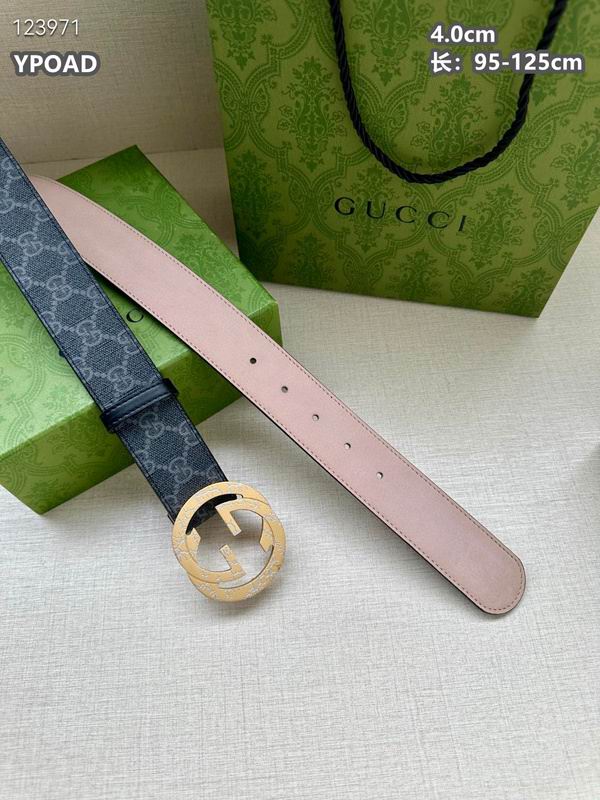 Gucci belt 40mmX95-125cm 8L (663)