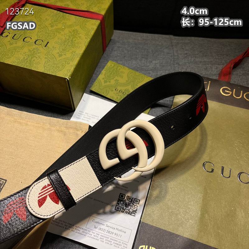 Gucci belt 40mmX95-125cm 8L (673)