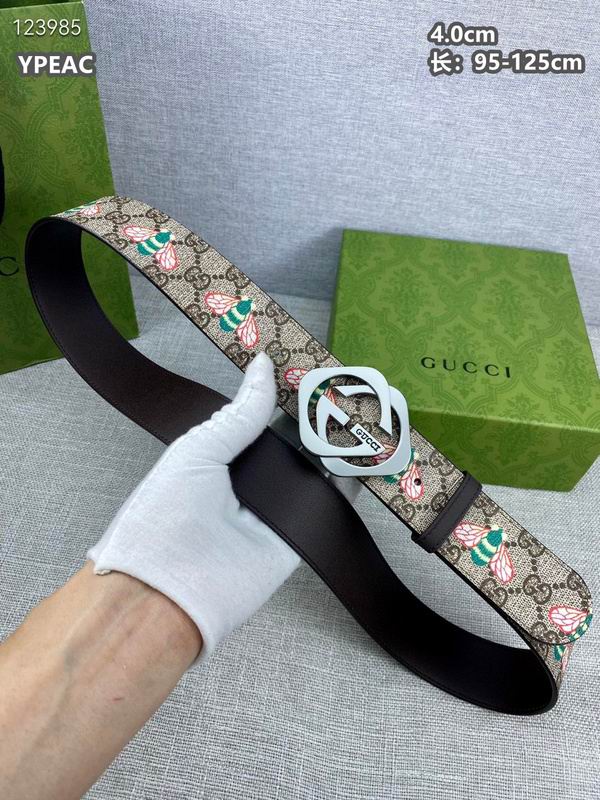 Gucci belt 40mmX95-125cm 8L (677)