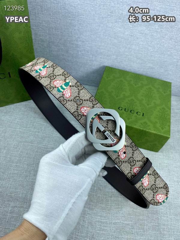 Gucci belt 40mmX95-125cm 8L (679)