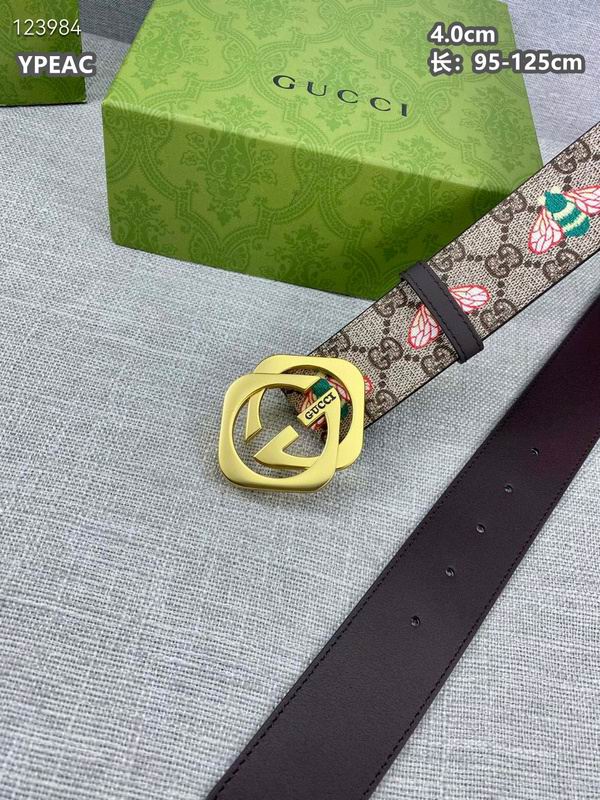 Gucci belt 40mmX95-125cm 8L (680)
