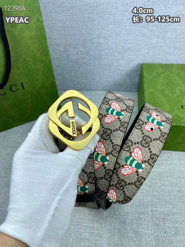 Gucci belt 40mmX95-125cm 8L (681)