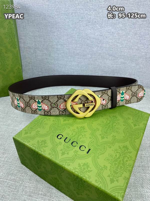 Gucci belt 40mmX95-125cm 8L (682)