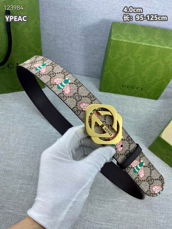 Gucci belt 40mmX95-125cm 8L (683)
