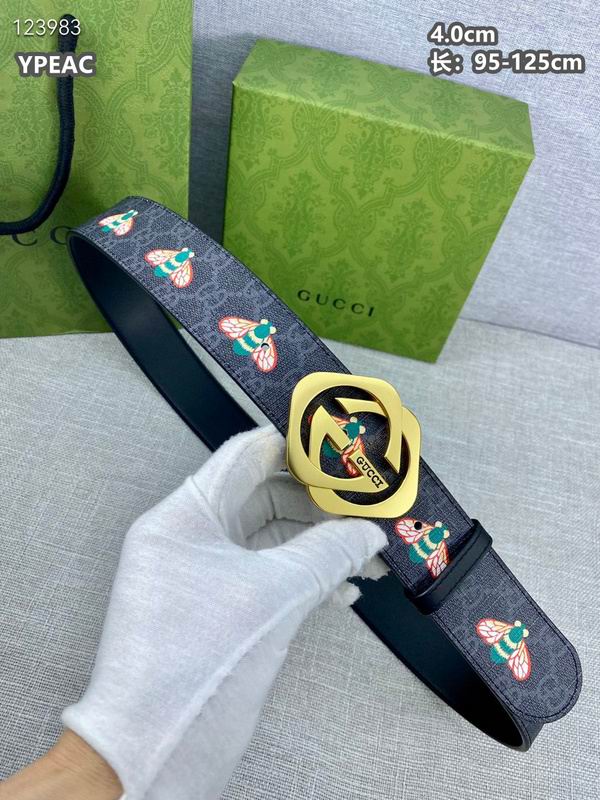 Gucci belt 40mmX95-125cm 8L (687)