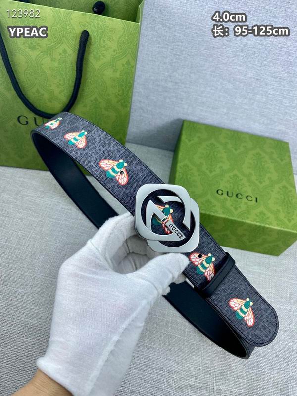 Gucci belt 40mmX95-125cm 8L (691)