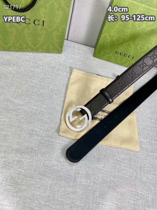 Gucci belt 40mmX95-125cm 8L (735)