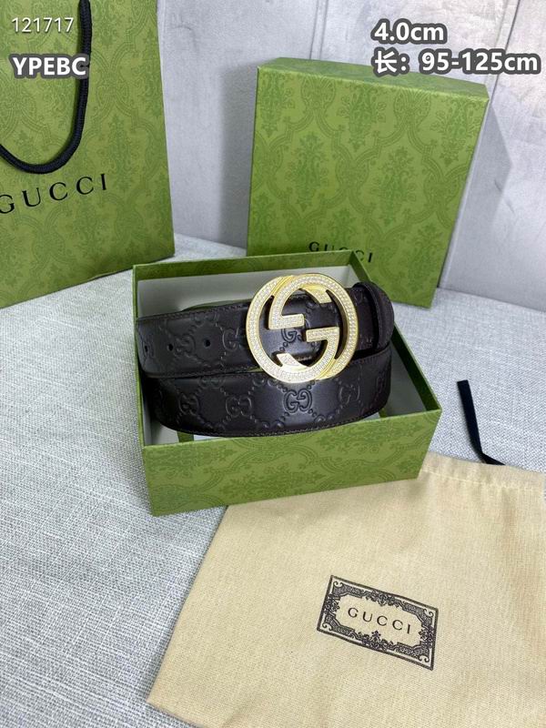 Gucci belt 40mmX95-125cm 8L (740)