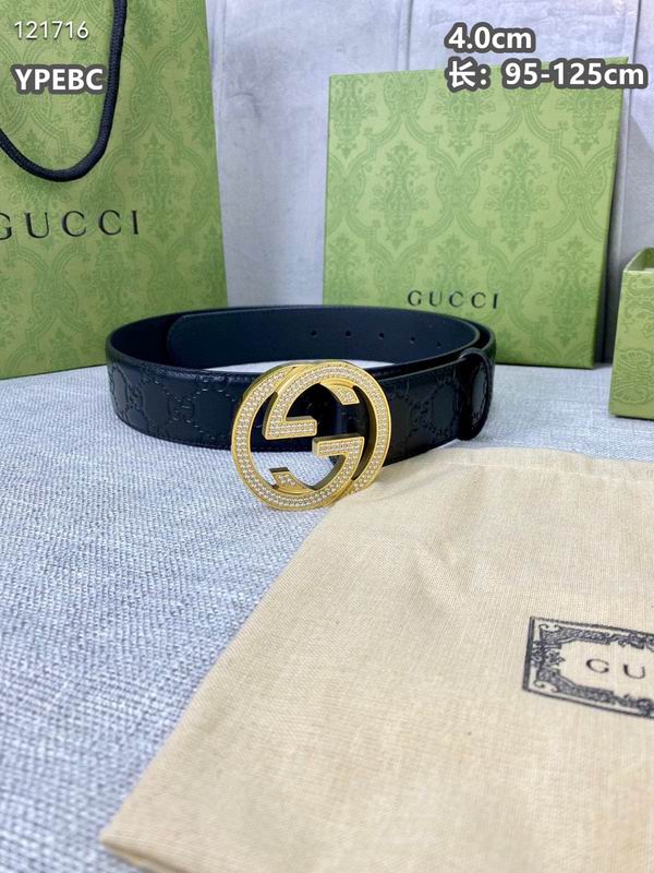 Gucci belt 40mmX95-125cm 8L (744)